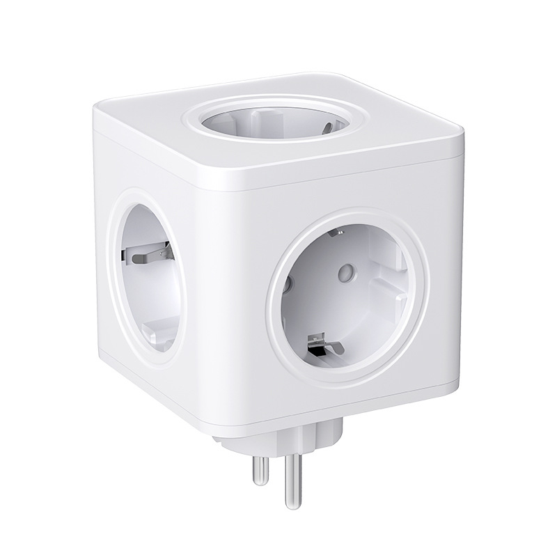 Euroopa Rubiku kuubiku viieasendiline seinakontakt Amazoni piiriülene e-kaubandus Euroopa adapter ühe pöördega mitmeotstarbeline suure võimsusega