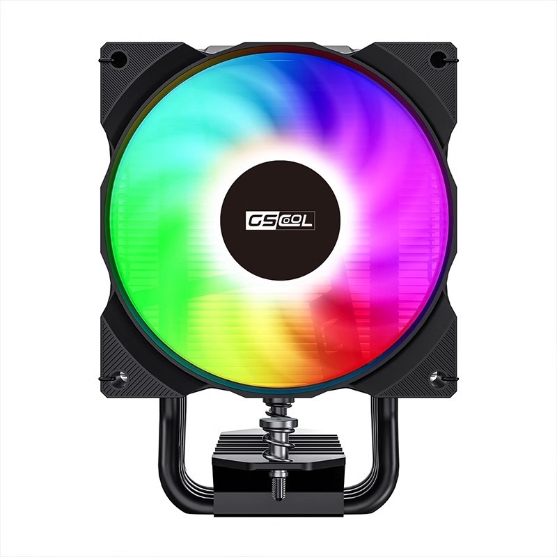 Piiriülene Argb temperatuuri reguleerimine vaikne ventilaator lauaarvuti hostprotsessori temperatuuri digitaalne ekraan õhkjahutusega radiaator