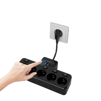 Euroopa standardile vastav lühikese joone, 5-auguline mitme bitiga USB TYPE-C pistikplaat, Saksa standard, Prantsuse standard, mitmeotstarbeline pistikupesa