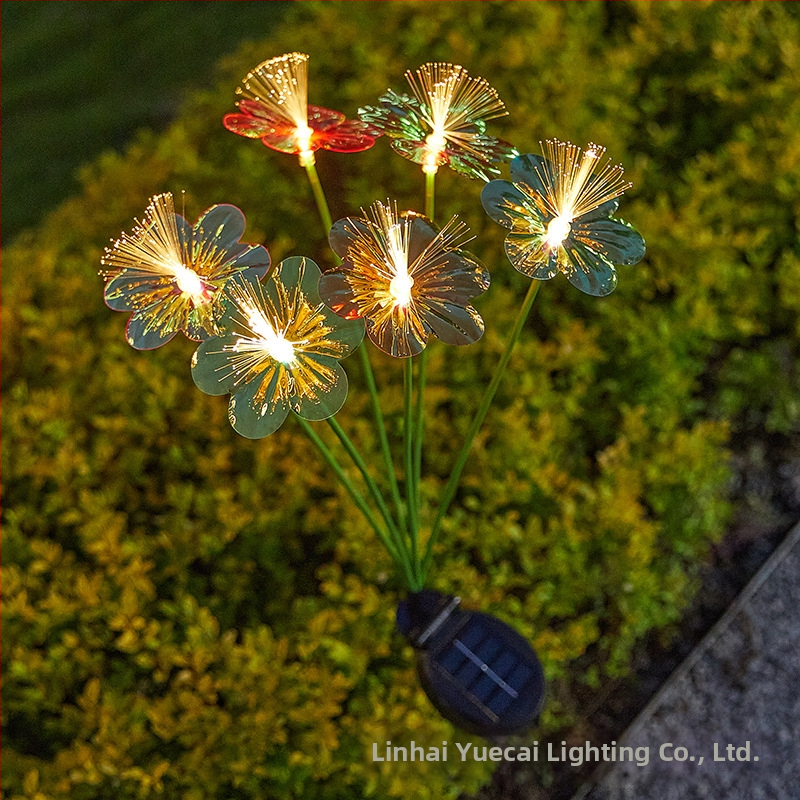 Päikesekiudoptiline libliklamp välistingimustes sisehoovis veekindel põrandalamp murulamp maastikuvilla dekoratiivsed atmosfäärituled