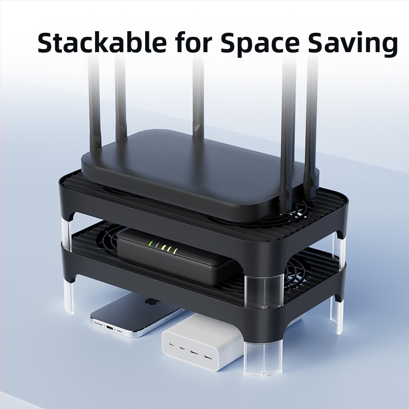 USB вентилатор за охлаждане Z-X4 рутер, радиаторна основа, сет-топ бокс, скоба за хост, 14 см вентилатор