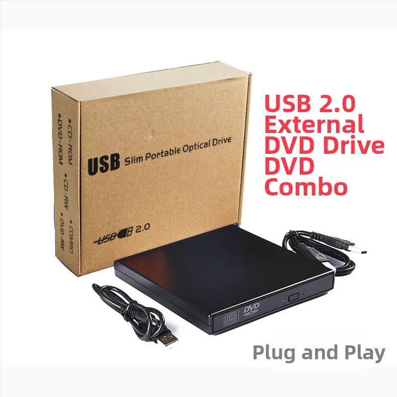 USB външно устройство за преносим компютър, настолен компютър, DVD/Cd, външен компютър, мобилен телефон, записващо и четещо оптично устройство 2.0 със силна съвместимост