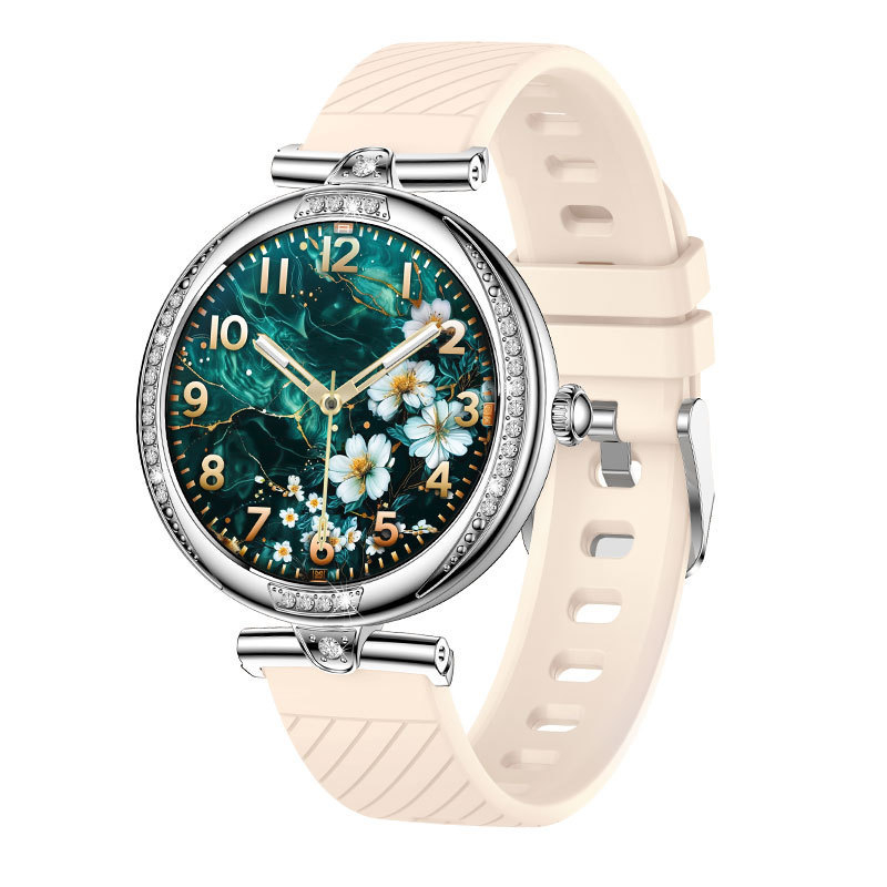 Piiriülene naiste Nx17Pro nutikell Amoled Bluetooth kõne spordi sammulugeja mitme spordiala meelelahutus meeldetuletus