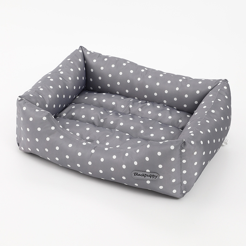 Uus loominguline täpiline ruudukujuline lemmiklooma diivanipesa Four Seasons universaalne kenneli suvine matt kassipesa lemmikloomatarbed