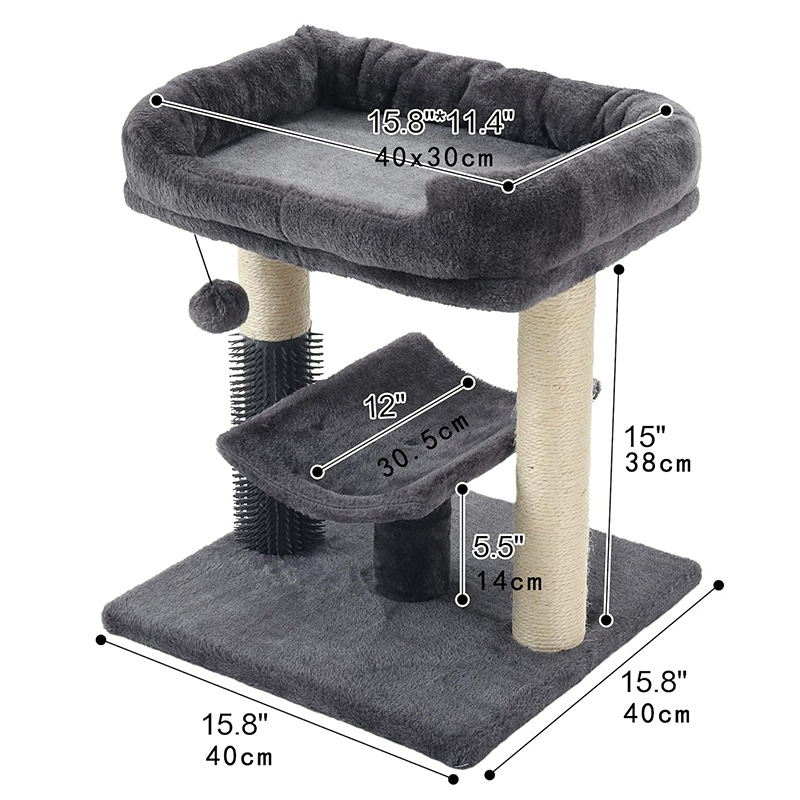 Macskamászóka és macskaház integrált, nem vedlő macskafekhely, integrált macskakeret, közvetlen gyári szállítás, mászóka, karcálló és kopásálló