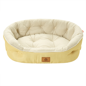 Κλινοσκεπάσματα για σκύλους, τύπου βαρελιού, τεσσάρων εποχών, γενικής χρήσης, χαλάκι ύπνου για σκύλους, καρό, απλό κλουβί κατοικίδιων, κλουβί ύπνου