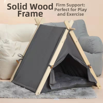 Σκηνή για μεγάλες γάτες, Μπλε σπιτάκι για γάτες, Βίλα για γάτες Ragdoll Internet Celebrity, Καλοκαιρινό χαλάκι για γάτες, Κατάλληλο για όλες τις εποχές