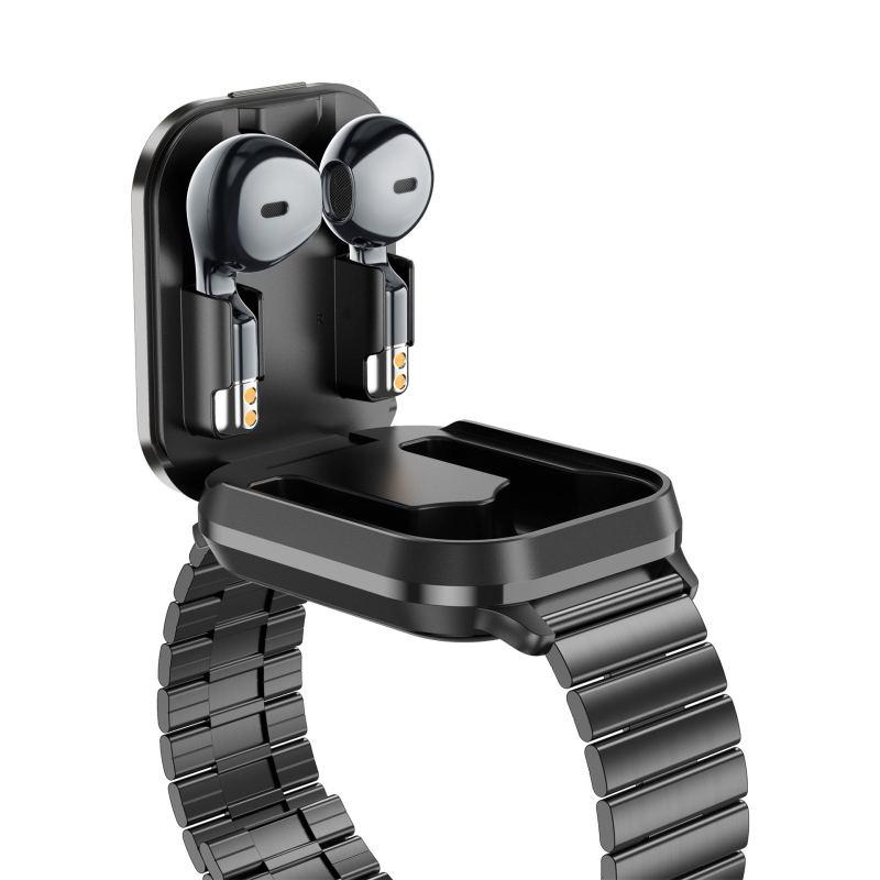 D8Pro pametni sat Bluetooth poziv 2-u-1 Bluetooth slušalice 2"