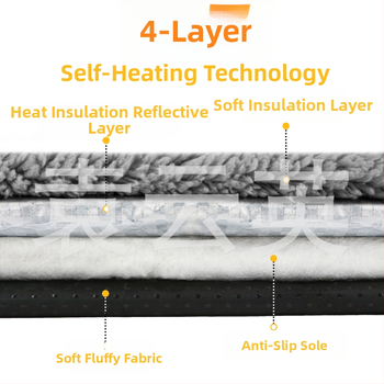 Αυτοθερμαινόμενο μαξιλάρι κατοικίδιων ζώων Amazon, χειμωνιάτικο ζεστό στρώμα γάτας με αντιολισθητικό κάτω μέρος, αποσπώμενο, επαρκές σε απόθεμα