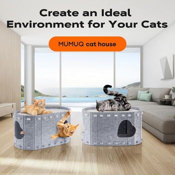 Tengerentúli macskafészek, határokon átnyúló filc macskafészek, népszerű macskafészek, karcálló és dörzsálló, univerzális macskafészek minden évszakra, levehető és mosható