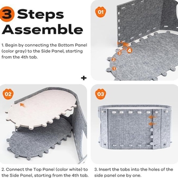 Φωλιά για γάτες στο εξωτερικό, Φωλιά για γάτες από τσόχα για κατοικίδια, Δημοφιλής φωλιά για γάτες, Ανθεκτική στις γρατσουνιές και την τριβή, Παγκόσμια φωλιά για γάτες για όλες τις εποχές, Αφαιρούμενη και πλενόμενη