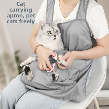 Лятно специално ново облекло за домашни любимци, рокля за котки, постелка за гнездо, ролка за котки, течащи крака, котешка престилка против размазване