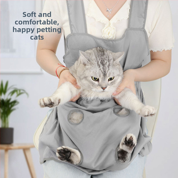 Лятно специално ново облекло за домашни любимци, рокля за котки, постелка за гнездо, ролка за котки, течащи крака, котешка престилка против размазване