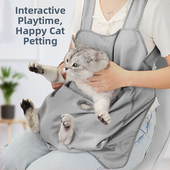 Лятно специално ново облекло за домашни любимци, рокля за котки, постелка за гнездо, ролка за котки, течащи крака, котешка престилка против размазване