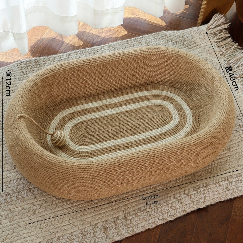 Szizál macska kaparómedence kopásálló morzsamentes macskakarom tábla macskafészek integrált karcálló szuper nagy macska kaparómedence macskajáték