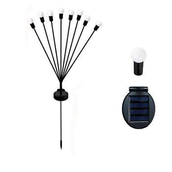 Határokon átnyúló napelemes szentjánosbogár talajlámpa háztartási vízálló kerti lámpa gyeplámpa kültéri LED-es fényvezérlés