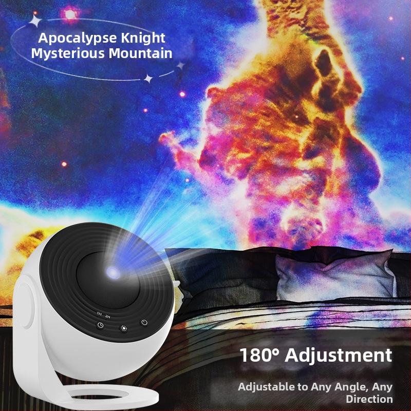 Прожекционна лампа Galaxy Focusing доставя 13 комплекта филмови прожекционни лампи с висока разделителна способност Filin, подаръци за спалня, атмосфера, звездна лампа