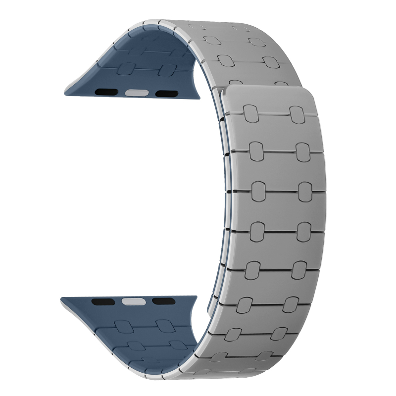 Apple Watchi rihma magnetiline Iwach8/9 silikoonmagnetiline Apple Watch 8/9 klassikaline kahevärviline rihm