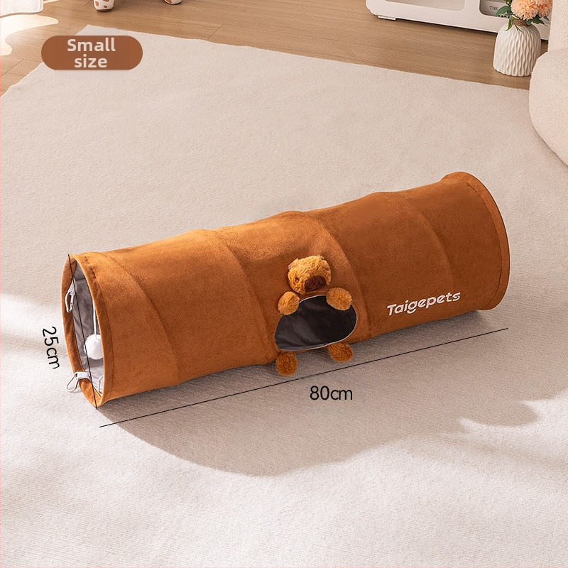 Kačių tunelio tipo lizdas, universalus visiems metų laikams, kačių tunelio tipo prieglauda, vasaros miego lizdas jaunoms katėms, augintiniams ir sodininkams