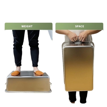 Άμμος για γάτες από ανοξείδωτο ατσάλι, παχύρρευστη, ανθεκτική στα πιτσιλίσματα, εύκολη στον καθαρισμό, ανοιχτή τουαλέτα μεγάλης χωρητικότητας για γάτες, απαραίτητη για την εκτροφή γατών