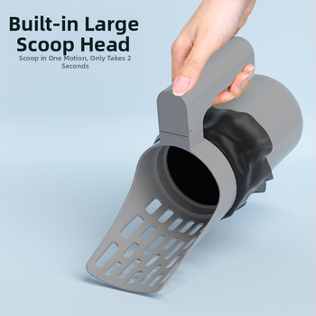 Трансграничен нов филтър за котешка тоалетна, лопата за почистване на котешки екскременти, обикновена кофа за боклук, кутия за съхранение на екскременти, лопата за котки и кучета, артефакт за екскременти
