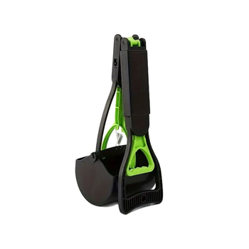 Сгъваема скоба за тоалетна за домашни любимци с дълга дръжка 70 см, скоба за кучета, почистващи препарати за домашни любимци, опаковчик за кучешки ака, бране на тоалетна