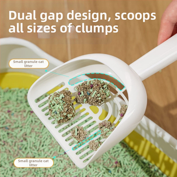 Νέο προϊόν για διασυνοριακή χρήση, δίχρωμη επιτοίχια άμμος για γάτες με διπλές προδιαγραφές. Σχεδιασμός δύο σε ένα για πιο άνετη αποθήκευση και σχεδιασμός αποσμητικού.