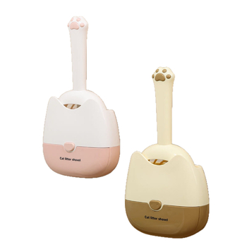 Νέο προϊόν για διασυνοριακή χρήση, δίχρωμη επιτοίχια άμμος για γάτες με διπλές προδιαγραφές. Σχεδιασμός δύο σε ένα για πιο άνετη αποθήκευση και σχεδιασμός αποσμητικού.