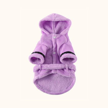 Είδη για κατοικίδια, κοντή βελούδινη απορροφητική πετσέτα μπάνιου, μπουρνούζι για γάτες, γαλλικό μπουρνούζι για κατοικίδια, νυχτικό για πιτζάμες