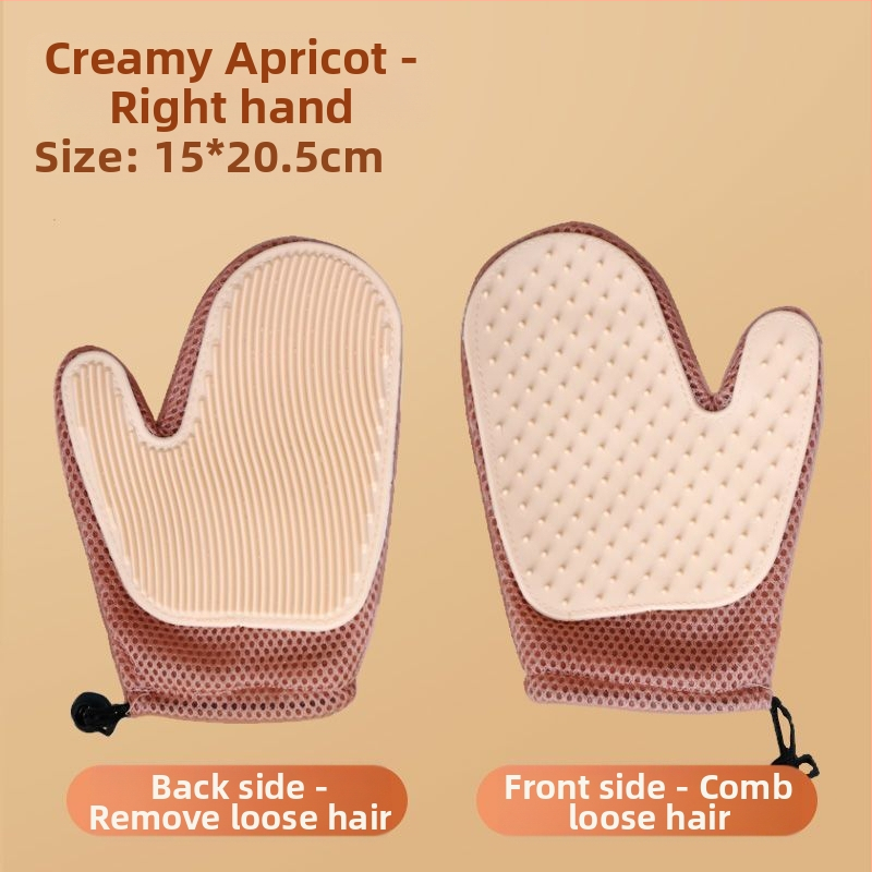 Piiriüleselt populaarsed lemmikloomade hoolduskindad kassidele, 2-ühes karvaeemaldus ja massaaž, hulgimüügis karvaeemaldus