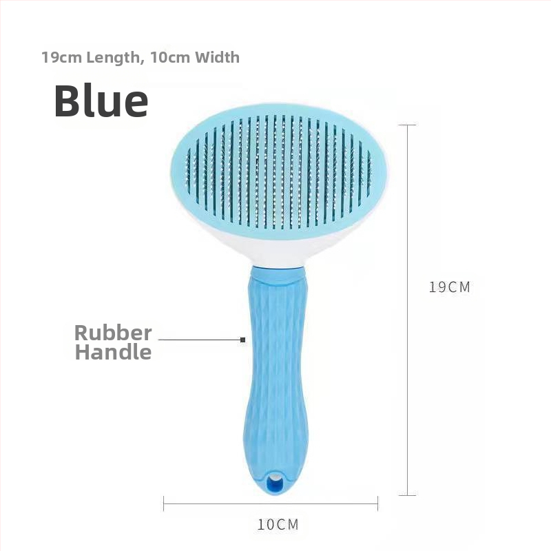 Гребен за сресване на кучета и котки за плуване, четка за обезкосмяване, почистващ препарат за обезкосмяване на котки, игла за гребен, консумативи на едро