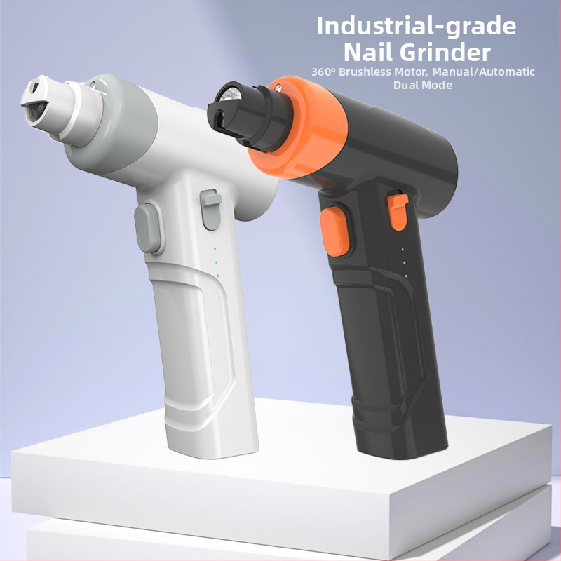 Нокторезачка за домашни любимци с три скорости, мощна електрическа машина за кучета и котки, автоматична машина за нокти с USB зареждане, трансгранична