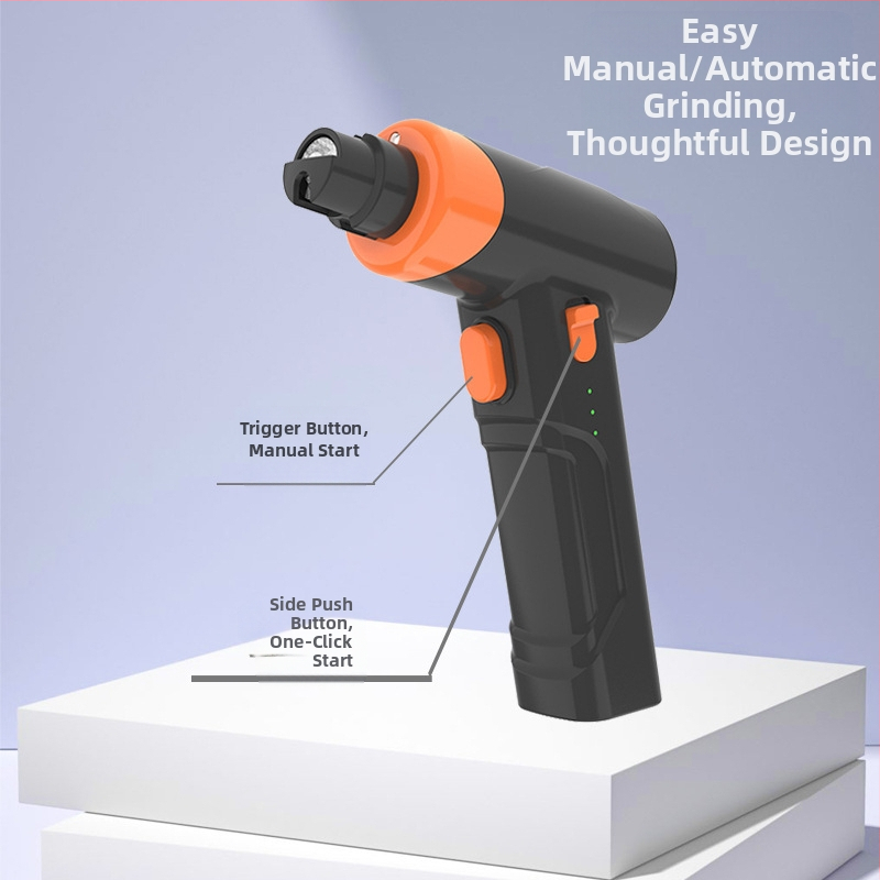 Нокторезачка за домашни любимци с три скорости, мощна електрическа машина за кучета и котки, автоматична машина за нокти с USB зареждане, трансгранична