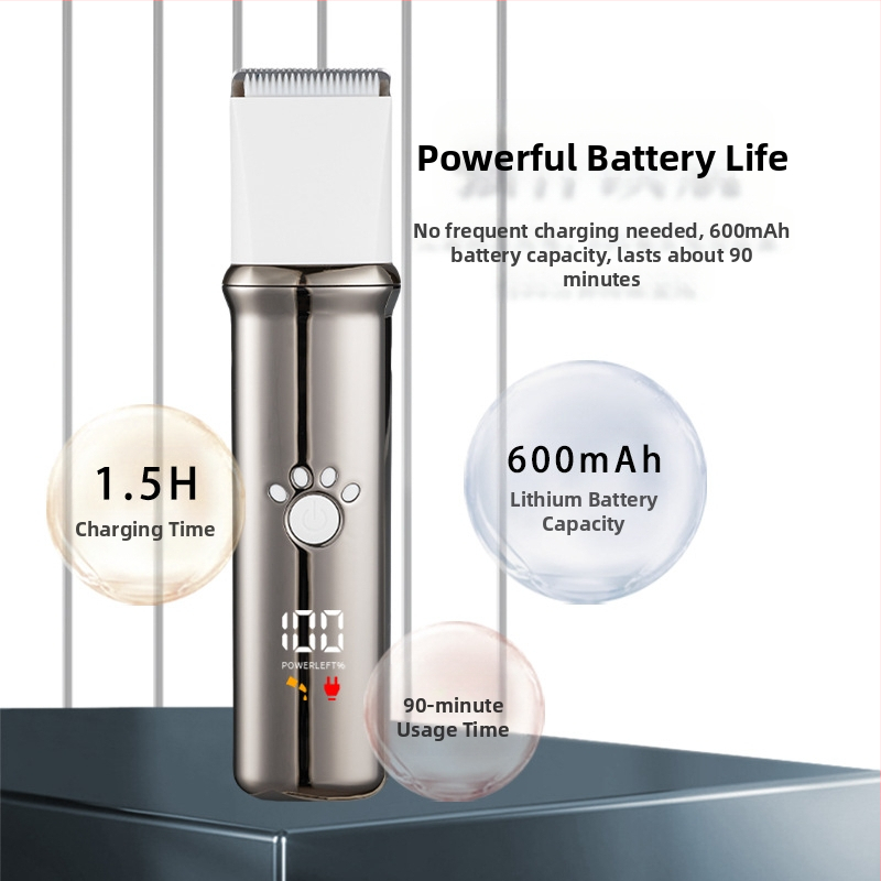 Трансгранична нова електрическа самобръсначка за домашни любимци, бръснене на котки и кучета, електрическа машинка за подстригване на коса, костюм за домашни любимци четири в едно