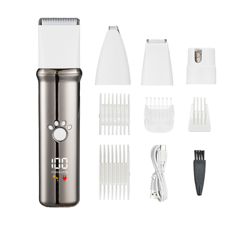 Piiriülene uus elektriline lemmikloomade pardel, kassi ja koera raseerimine, varvaste karvade elektriline lõikur, juukselõikur, neli-ühes lemmikloomaülikond