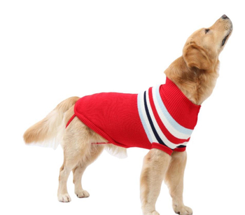 Ψωνίστε χονδρικά πουλόβερ για σκύλους με μανίκια Husky Samoyed για το φθινόπωρο και το χειμώνα, με πυκνή χρυσή τρίχα, μια γενιά μαλλιών