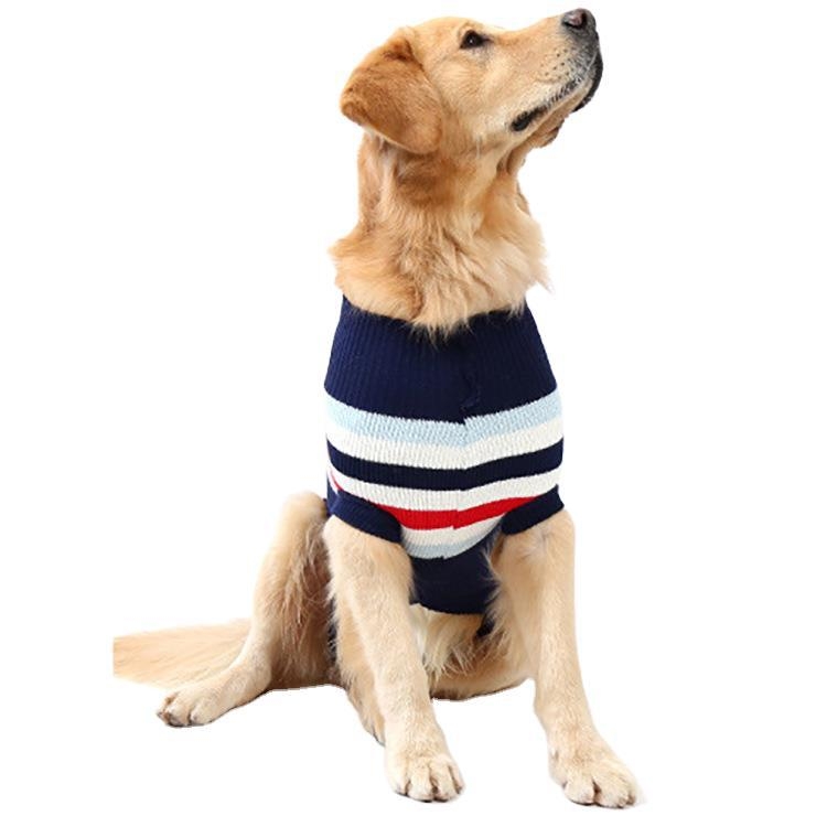 Hulgimüük sügis- ja talvepaksendatud kuldse karvaga loomakasvatus Husky samojeedi varrukatega koerakampsun juuste põlvkond