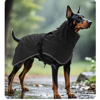 Ρούχα Σκύλων, Μπουφάν Εξωτερικού Χώρου για Κατοικίδια, Αδιάβροχα και Αδιάβροχα Μπουφάν Εξωτερικού Χώρου για Αφρόλουτρα, Αντιανεμικό για Μεγάλους Σκύλους