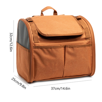 Η νέα τσάντα για κατοικίδια γάτας μπορεί να επεκτείνει το αναπνεύσιμο και βολικό για μεγάλες εξόδους σακίδιο γάτας μεγάλης άδειας καμπίνας τσάντα για κατοικίδια σκύλου