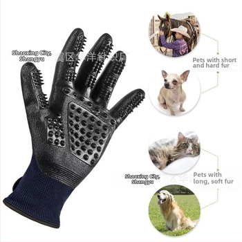 Lemmikloomade suplemis- ja massaažikindad, rullitud kassikindad, rullitud koerakindad, loomade kammimise ja karvaeemaldusvahendid, puhastamise ja ujumiskindad