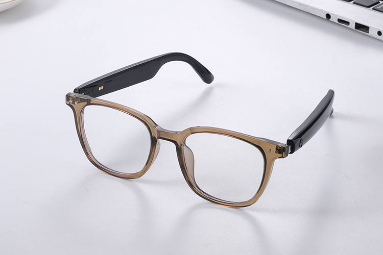 Γυαλιά Bluetooth με έξυπνη μετάφραση και AI Gs07 με ανοιχτό στερεοφωνικό ήχο surround, γυαλιά ηλίου που αλλάζουν χρώμα UV, διασυνοριακό μοντέλο