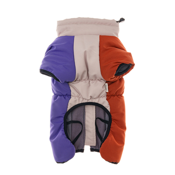 Ρούχα Σκύλου με Αγκράφα Έλξης για Πόδια Αρκουδάκι, Ζεστό και Πυκνό Χειμερινό Μπουφάν με Επένδυση από Φλις για Μικρές και Μεσαίες Αρκούδες