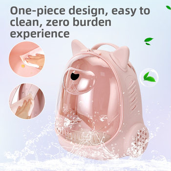 Τσάντα γάτας, Φορητό σακίδιο πλάτης γάτας, Σακίδιο πλάτης με κάψουλες διαστήματος, Σχολική τσάντα γάτας, Τσάντα κατοικίδιων μεγάλης χωρητικότητας για εκδρομές γάτας