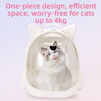 Τσάντα γάτας, Φορητό σακίδιο πλάτης γάτας, Σακίδιο πλάτης με κάψουλες διαστήματος, Σχολική τσάντα γάτας, Τσάντα κατοικίδιων μεγάλης χωρητικότητας για εκδρομές γάτας