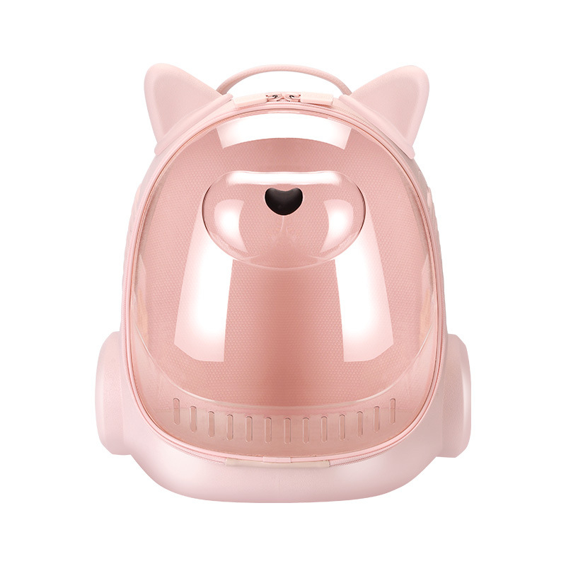 Macskatáska, hordozható macskahátizsák, űrkapszula hátizsák, macskaiskolatáska, nagy kapacitású macskatáska kirándulásra