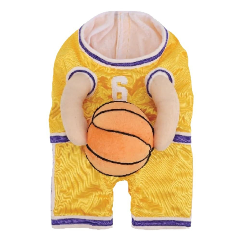 Costum de baschet pentru câini creativ transfrontalier nou cu minge Costum de baschet pentru câini