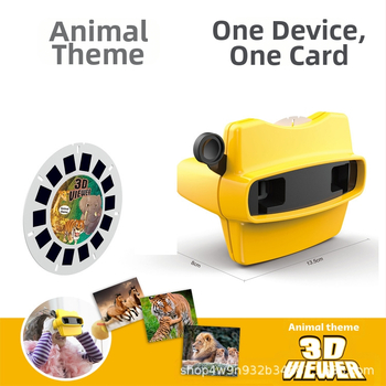 Tarpvalstybinis vienaragio mažo teatro 3D peržiūros aparato monstro populiaraus mokslo stereoskopinio žiūrėjimo mokslo 3D vaikų dovanų tiekimas