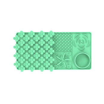 Νέο χαλάκι αργής τροφοδοσίας για κατοικίδια για διασυνοριακή χρήση, αντιπυρετικό χαλάκι αργής τροφοδοσίας, πιάτο φαγητού για σκύλους που γλείφει υγρά και δεν χύνεται, από σιλικόνη με βεντούζα