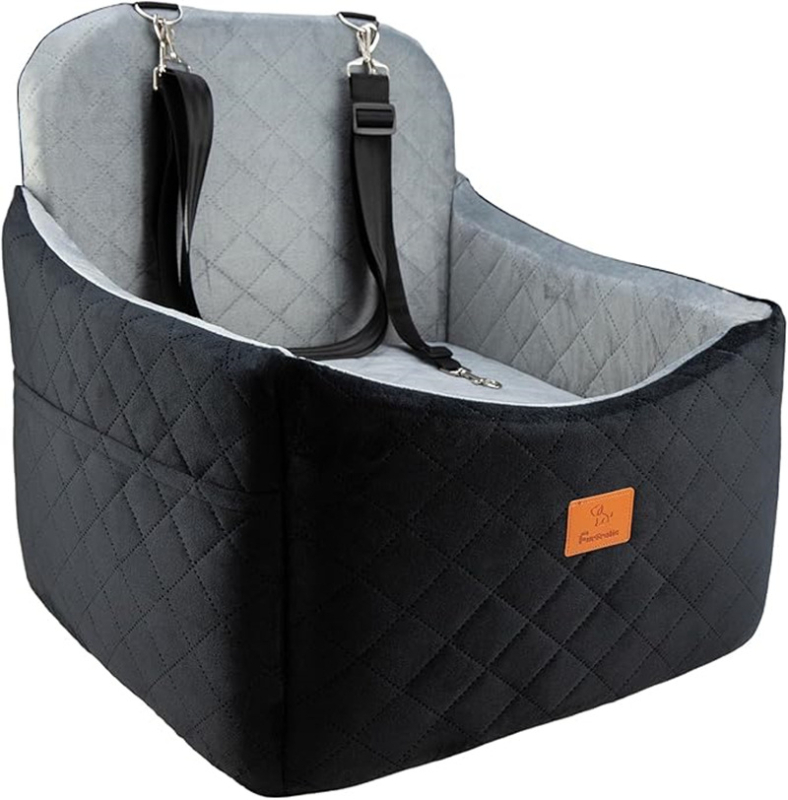 Scaun auto nou pentru câini, detașabil și lavabil, confortabil pentru animale de companie, față și spate