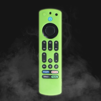 2024. gada Amazon Fire TV 4K Stick Max Bluetooth balss tālvadības pults silikona maciņš